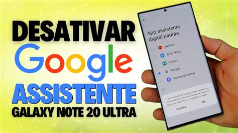 Como Desativar Google Assistente De Forma Definitiva No Celular Samsung