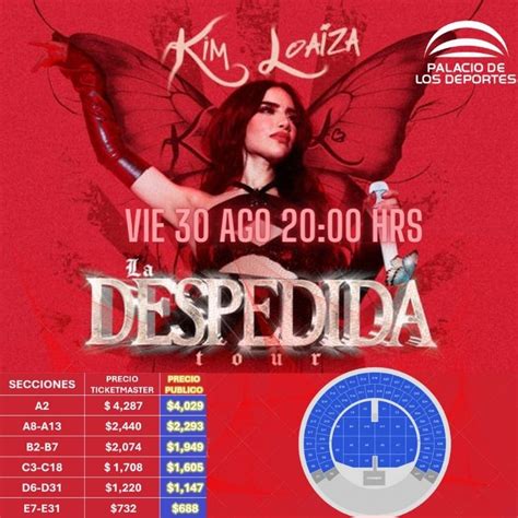 Kim Loaiza La Despedida Tour Teatroyespectaculos