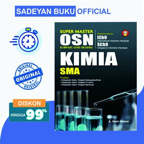 Jual Buku Super Master Osn Olimpiade Sains Nasional Kimia Sma Yrama