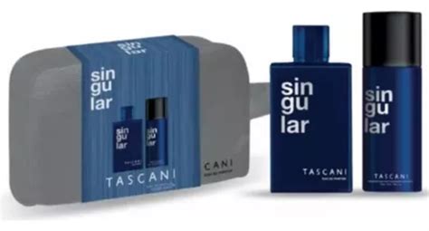 Tascani Set Estuche Singular Edp Deo Perfume Hombre