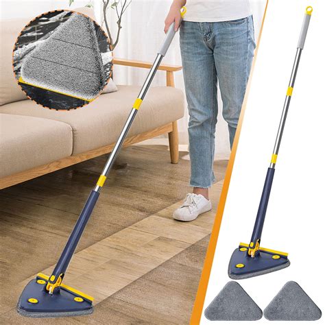 Massive Price Drop, Hand Wash Mop, Self-Wringing Manual Mop for Ceiling