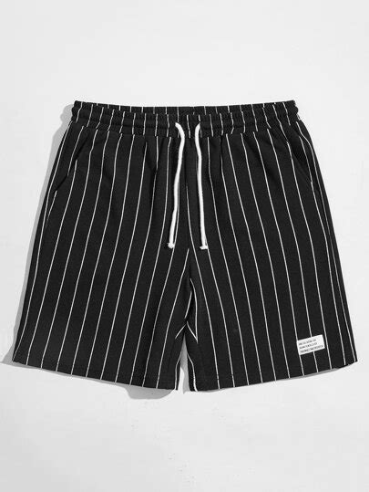 Men Striped Bottoms Shein Uk