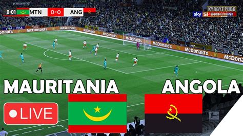 Mauritania Vs Angola PES 2021 GAMEPLAY YouTube