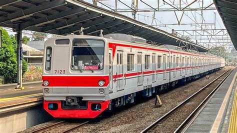 Kompilasi KRL Commuter Line Rush Hour Di Stasiun Pasar Minggu Tokyu