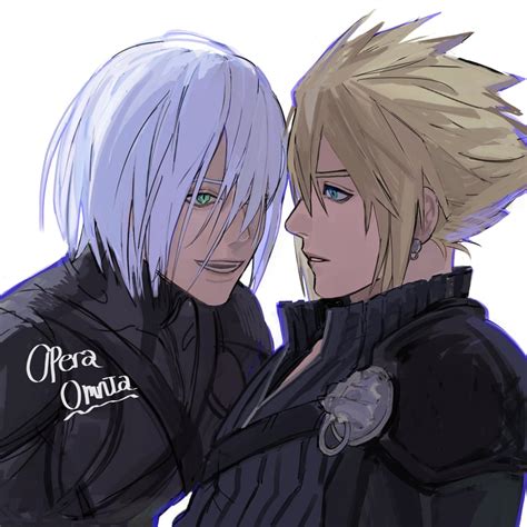 Cloud Strife And Kadaj Final Fantasy And 4 More Drawn By Newb Ff7r