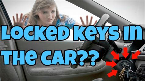 Locked Your Keys In The Car How To Unlock It Cheap And Easy Youtube