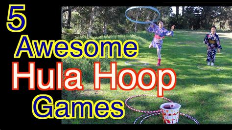 5 Awesome Hula Hoop Games YouTube