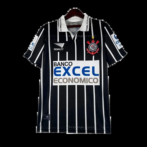 Camiseta Alternativa Retro Corinthians Trizop