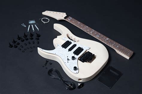 Kit Diy Guitarra Electrica Jem De Tilo Zurdo Clandestine Guitars