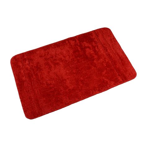 Мягкий коврик для ванной комнаты VERRAN Solo red 50х80 см 064-80 ...