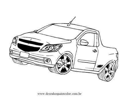 Desenhos De Carros Tunados E Rebaixados Para Colorir Imprimir