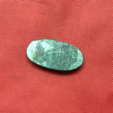 Nat Rlicher Malachit Edelstein Gr N Malachit Cabochon Oval Etsy De