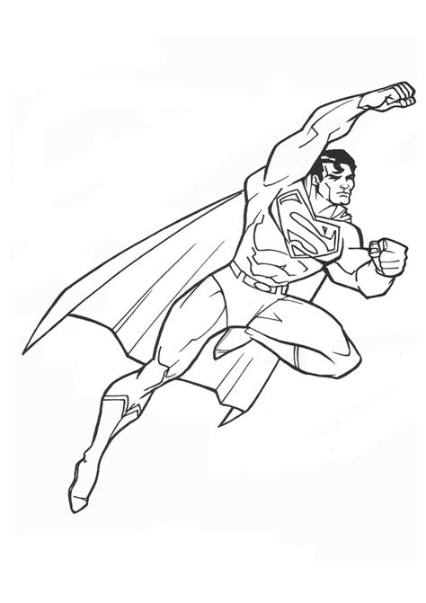 Dessins De Coloriage Superman Imprimer Sur Laguerche Page