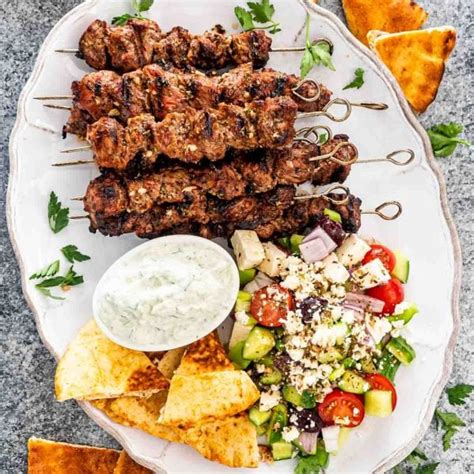 Lamb Souvlaki Jo Cooks