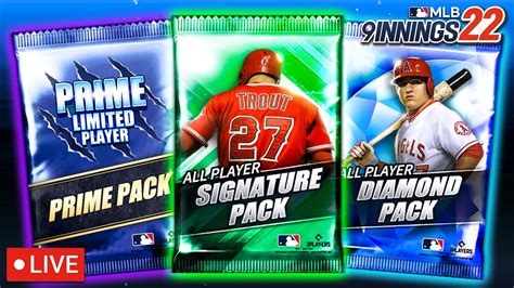 Live Mlb Innings Signature And Prime Player Combo Pack