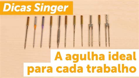 Tipos De Agulhas De Costura Singer