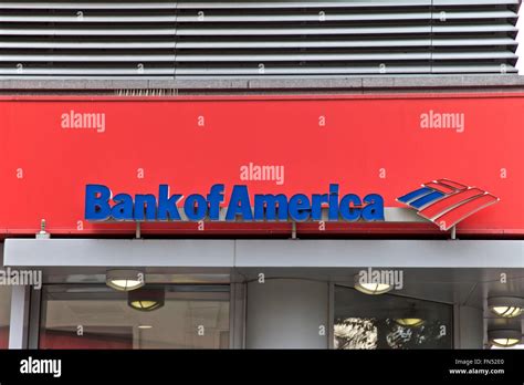 Bank of America in Manhattan, New York, United States of America New ...