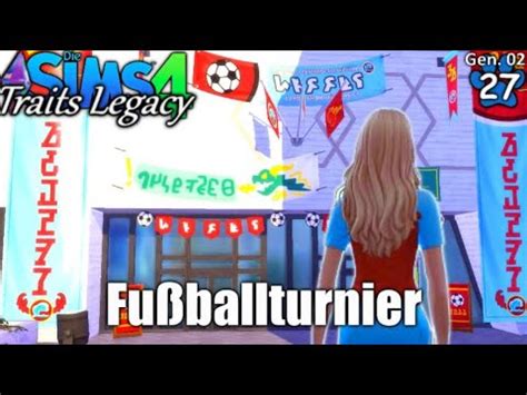 Erstes Fußballturnier 27 DI FR Gen 02 Sims 4 Traits Legacy