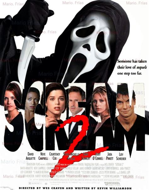 I love the alternate Scream 2 poster with SMG and JO : r/Scream