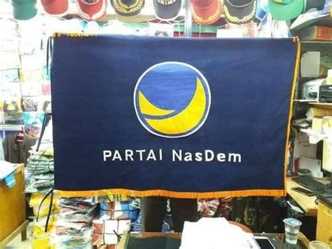 Jual Bendera Pataka Partai Nasdem Di Lapak Fikri Adv Bukalapak