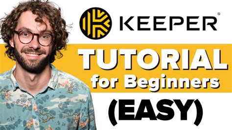 Keeper Tutorial For Beginners How To Use Keeper For Newbies Youtube