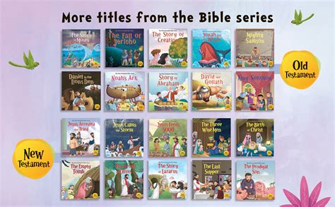 My First Illustrated Bible Stories Old Testament Boxed Set Of 10 Books