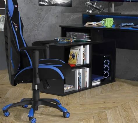 Flair Furnishings Power W Gaming Desk With Free Delivery