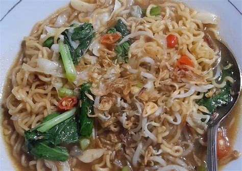 Resep Indomie Goreng Nyemek Oleh Ari Christiani Cookpad