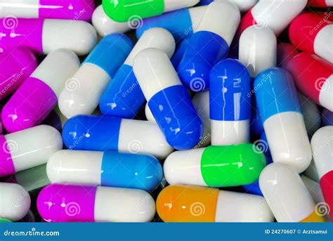 Antibiotic Capsule Stock Image Image Of Drug Bacterial 24270607