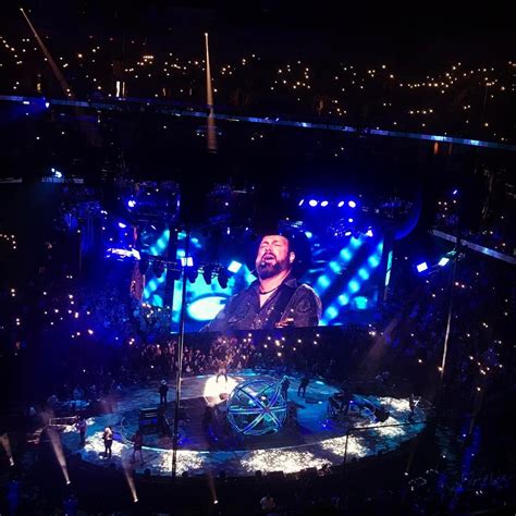 BuckeyeRebel • Garth Brooks concert stage - all the white lights...