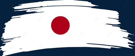 Creative Brush Flag Japan Brush Flag Japan Japan Independence Japan Png And Vector With