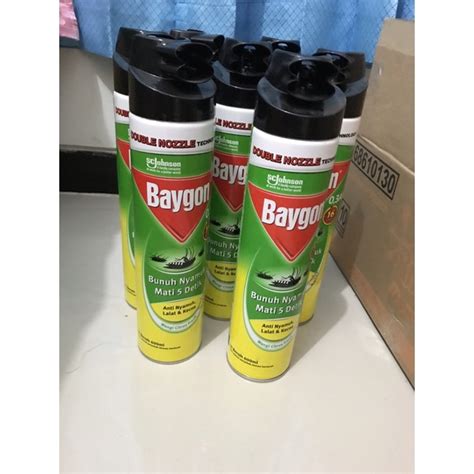 Jual Baygon Aerosol Citrus Fresh Ml Shopee Indonesia