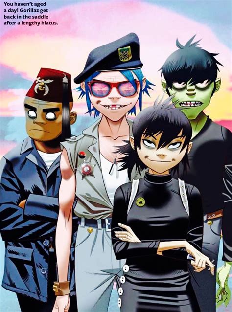 Pin De Leden Skyler En Gorillaz Arte De Gorillaz Imagenes De