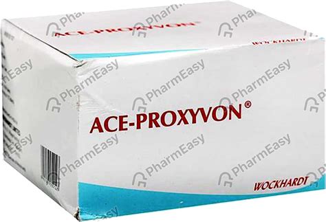 Buy Ace Proxyvon Strip Of 10 Tablets Online At Flat 15 OFF PharmEasy