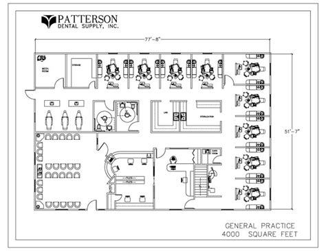 Dental Office Floor Plan Samples