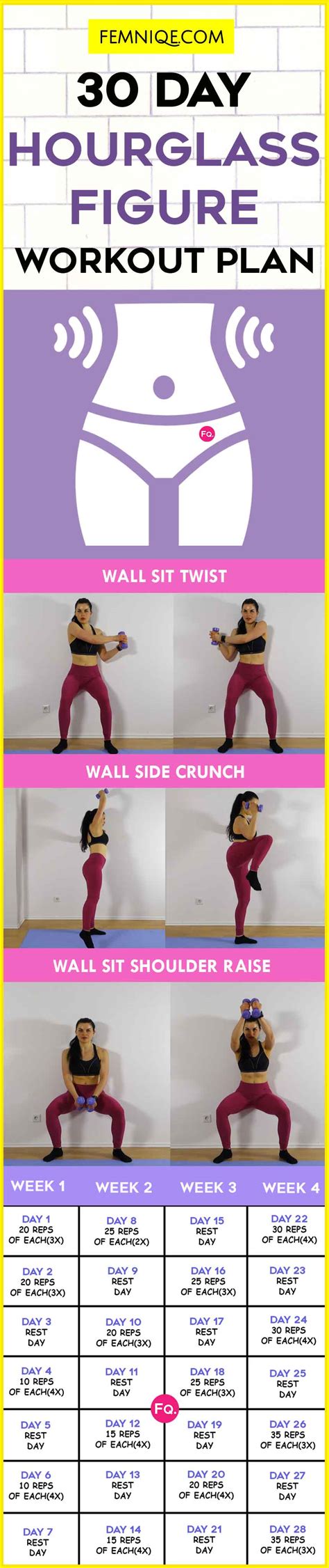 30 Day Hourglass Figure Workout Plan Eoua Blog