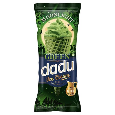 NEW | Dadu Green Ice Cream in Waffle Cone 150ml - Food Distributor from Europe