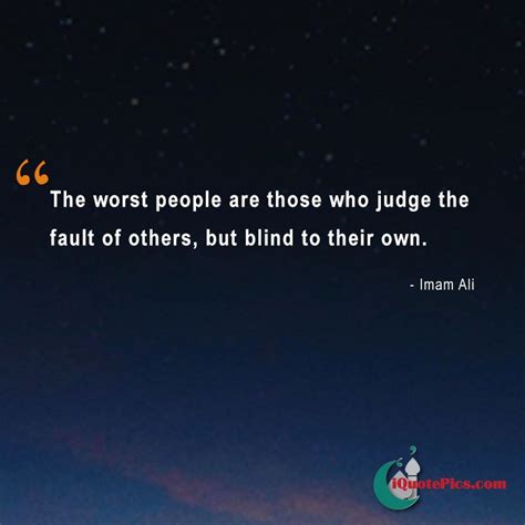 Find Faults Within Yourself Before Others See It The Worst Are Those