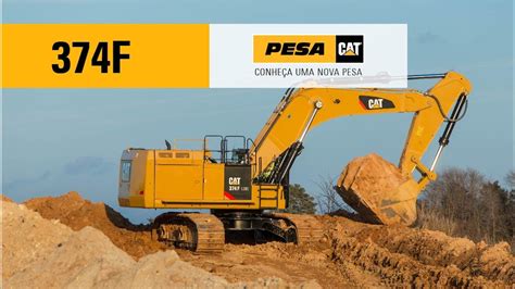 Escavadeira Caterpillar 374f Youtube