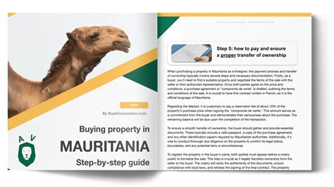 Yes, property prices might fall in Mauritania in 2025 – The Africanvestor