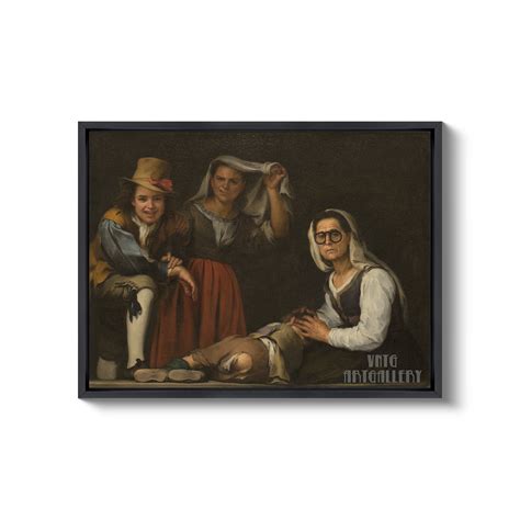 Bartolomé Esteban Murillo Four Figures On A Step 165560 Etsy