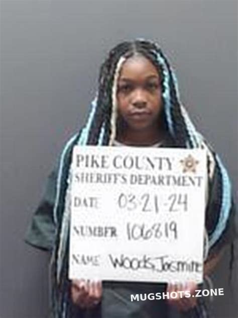 JASMINE ANTRESE WOODS 03 21 2024 Pike County Mugshots Zone