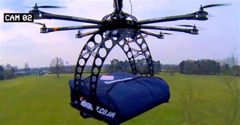 Se Faire Livrer Ses Pizzas Par Drone Domino S Pizza A Fait Son