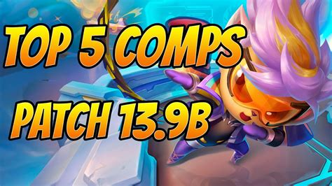 TOP 5 MELHORES COMPS PARA SUBIR DE ELO NO PATCH 13 B TFT SET 8 5