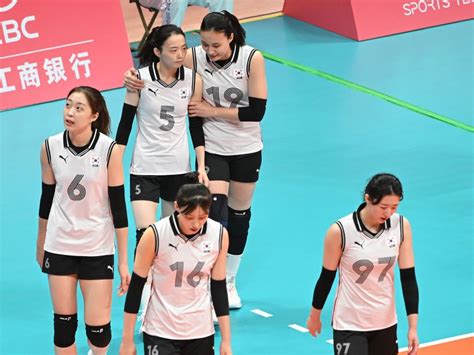 韓国女子バレー、中国に完敗でvnl「28連敗目」 21年に3連敗、22年＆23年で2年連続全敗中｜スポーツソウル日本版