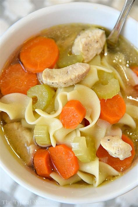 Instant Pot Chicken Noodle Soup Ninja Foodi Chicken Noodle