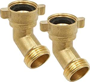 Amazon Garden Hose Elbow Connector Degree Solid Brass Adapter