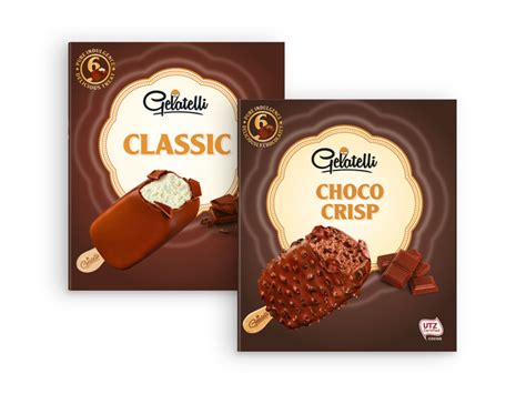 Multipromos Gelatelli Gelado Cl Ssico De Baunilha Choco Crisp