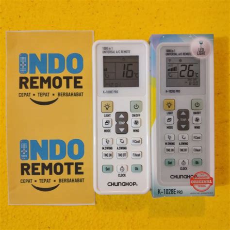 Jual REMOTE AC MULTI CHUNGHOP UNIVERSAL K128E PRO V Special Edition