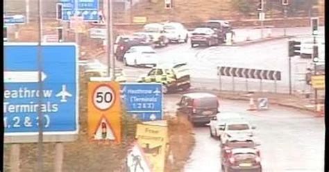 M4 Traffic Recap ‘several Vehicles In Crash Near Heathrow Airport